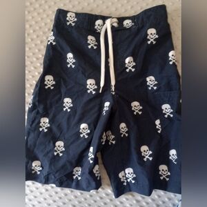 1989 Place boys skull swim trunks